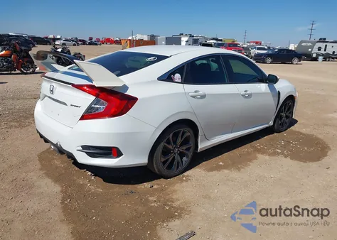 2019 Honda Civic Sport from USA, damaged, VIN 19XFC2F89KE005251
